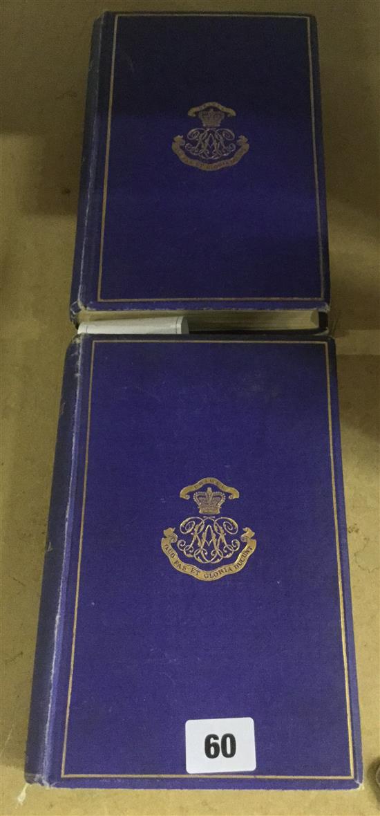 History of the Royal Artillery, by Capt. Duncan, 2 vols